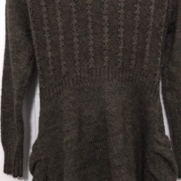 Slonl open front waterfall cardigan sweater Size Small Transitional - Picture 11 of 11